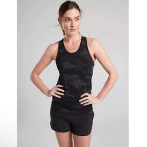 Athleta speed light camo tank
